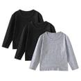 thumbnail image 1 of UAYOTSE Boys Sweaters Kids Crewneck Long Sleeve Knit Pullover Sweater(S344-Grey,5-6 Years), 1 of 9