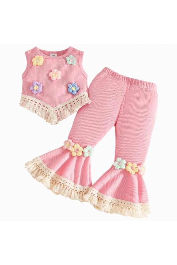 Girl Clothes Set Summer Baby 0 6 12 18 24 Months 2T 3T Girl Clothes Shorts Set Floral Summer Outfits Cute Baby Clothes,Sizes 18-24 Months