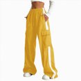 thumbnail image 1 of UAYOTSE Girl's Athletic Track Pants Wide Straight Leg Pants Fitness Clothing,Sizes 15-16 Years, 1 of 4