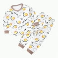 thumbnail image 1 of UAYOTSE Girls Long Sleeved and Long Legged Set Comfortable Soft Stylish Cartoon Print Girls Pajamas Set,Sizes 3-4 Years, 1 of 4