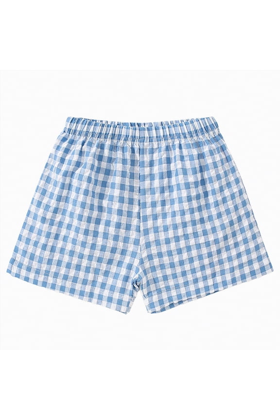 Girls Plaid Casual Shorts Little Girls Wear Light Summer Pants Classic Toddler Dailywear,Sizes 18-24 Months