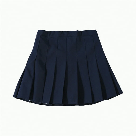 UAYOTSE Girls Summer Fashion Waist Tennis Pleated Slim Skirt Casual Mini Waist Skirt Fashion High Skirt,Sizes 8-9 Years