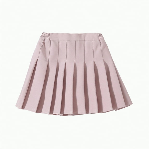 UAYOTSE Girls Summer Fashion Waist Tennis Pleated Slim Skirt Casual Mini Waist Skirt Fashion High Skirt,Sizes 9-10 Years