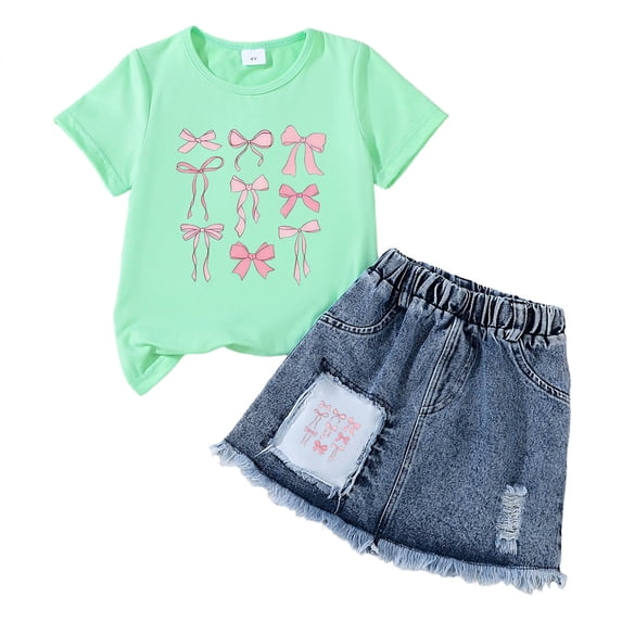 UAYOTSE Girls Summer Outfits 3T 4T 5T 6T 7T Girl Clothes Sleeveless Tops and Shorts Set with Pockets,Sizes 2-3 Years
