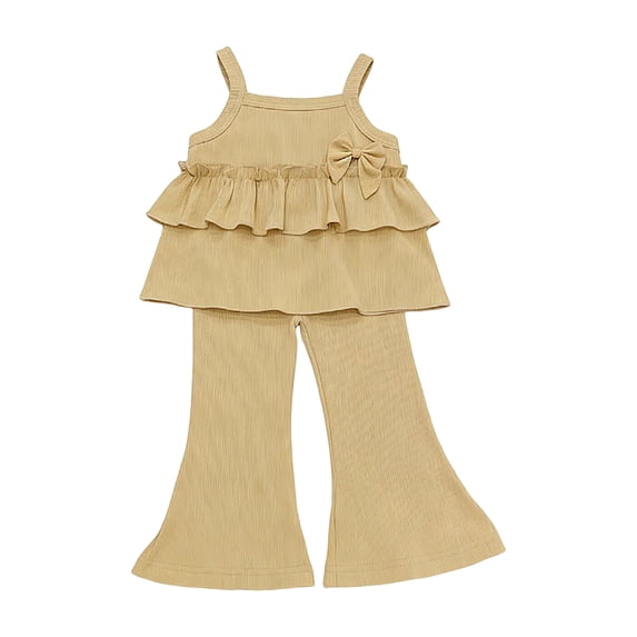 UAYOTSE Girls Summer Outfits Size 4-14 Years Graphic Print T-Shirts and Biker Shorts 2 Piece Outfit Kids Cute Clothing Sets,Sizes 3-4 Years
