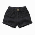 thumbnail image 1 of UAYOTSE Girls Summer Shorts Pants for 1T 2T 3T 4T 5T Toddler Kids Casual Pull on Cotton Shorts Baby Elastic Waist Short,Sizes 5-6 Years, 1 of 4