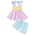 thumbnail image 1 of UAYOTSE Infant Toddler Baby Girl Summer T Shirt Shorts Outfits Short Sleeve Tee Tops Clothes Set,Sizes 12-18 Months, 1 of 5