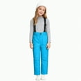 thumbnail image 1 of UAYOTSE Kids Bibs Insulated Pants Windproof Warm Ski Bib Overalls for Boys and Girls Warm Snowboarding Pants,Sizes 8-10 Years, 1 of 9