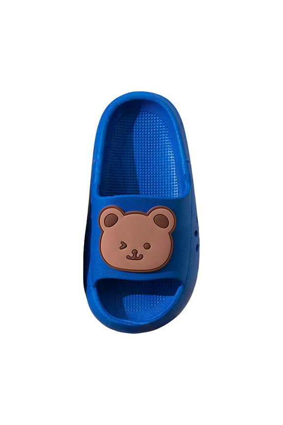 Kids Cloud slides,Boys Girls Slides Non-slip Summer Beach Pool Shoes Toddler Cartoon Slides Sandals Indoor&Outdoor Garden Slippers Shower Shoes,Sizes 9.5