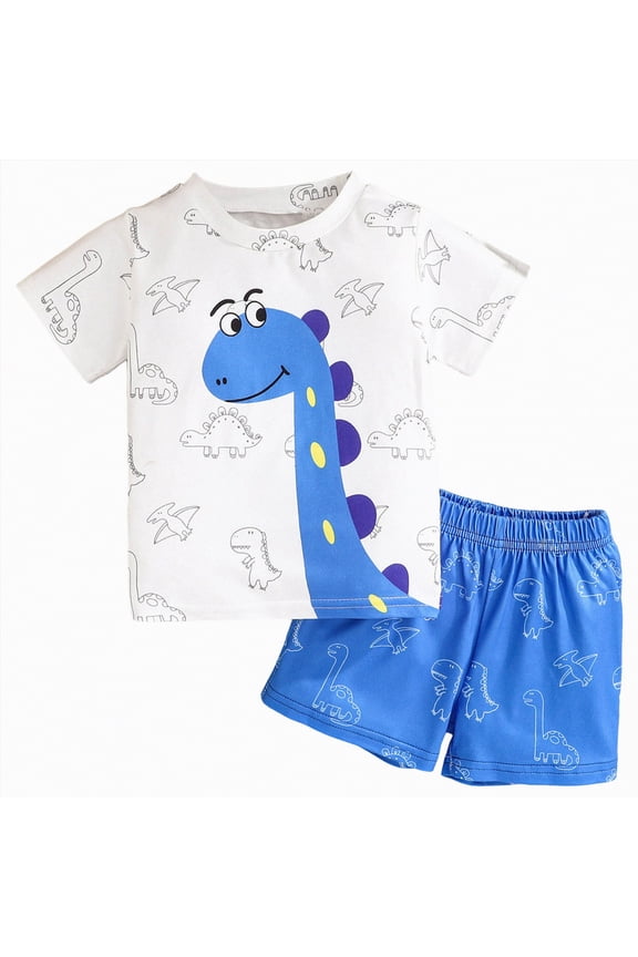 Kids Toddler Pajamas Boys Girls Fleece Pajama Set Spring Sleepwear Pjs Set Plush Tops+Pants Outfits Sets,Sizes 9-12 Months