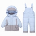 thumbnail image 1 of UAYOTSE Kids Winter Snowboard Suits 2 Piece Ski Jackets Bib Overall Snowpants Set Boys Girls Snowsuits,Sizes 2-3 Years, 1 of 9