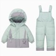 thumbnail image 1 of UAYOTSE Kids Winter Snowboard Suits 2 Piece Ski Jackets Bib Overall Snowpants Set Boys Girls Snowsuits,Sizes 2-3 Years, 1 of 9