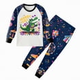 thumbnail image 1 of UAYOTSE Little Big Boys Girls Pajamas Set Kids PJs Cotton Sleepwear,Sizes 5-6 Years, 1 of 5