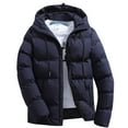 thumbnail image 1 of UAYOTSE Men's Lightweight Packable Insulated Puffer Winter Jacket Alternative Puffy Coat,Navy 3XL, 1 of 3