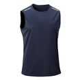 thumbnail image 1 of UAYOTSE Men's Quick Drying Mesh Thin Breathable Sweat Wicking Loose Fitting Sports Tank Top,Sizes L, 1 of 7