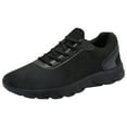 thumbnail image 1 of UAYOTSE Men's Slip on Walking Shoes Light Breathable Non Slip Running Shoes Casual Fashion Sneakers Mesh Workout Sports,Black 41, 1 of 9