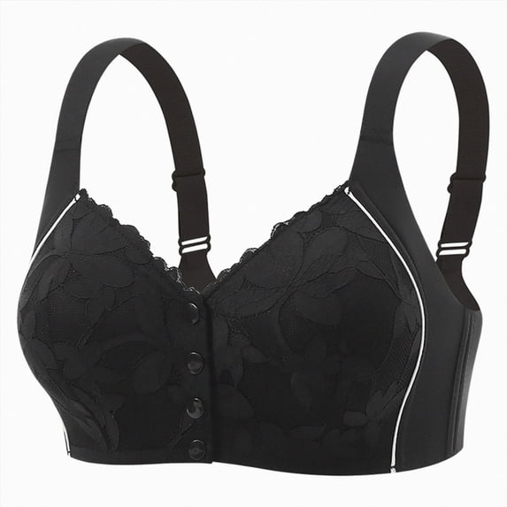 UAYOTSE Seamless Lift Bra for Women Full Coverage Wire Free Support Smooth Comfort Underwear Size L