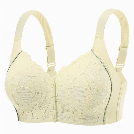 UAYOTSE Seamless Lift Bra for Women Full Coverage Wire Free Support Smooth Comfort Underwear Size XXL