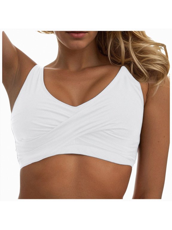 String Bikini Tops for Women Bathing Suit Swim Tops Sexy Triangle Bikini Top,Sizes S