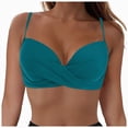 thumbnail image 1 of UAYOTSE Summer Daily Wear Bathing Suit Top, Cross Back Padded Bikini Top, Flexible Adjustable Design for Swimming and Water Leisure,Sizes XXL, 1 of 9