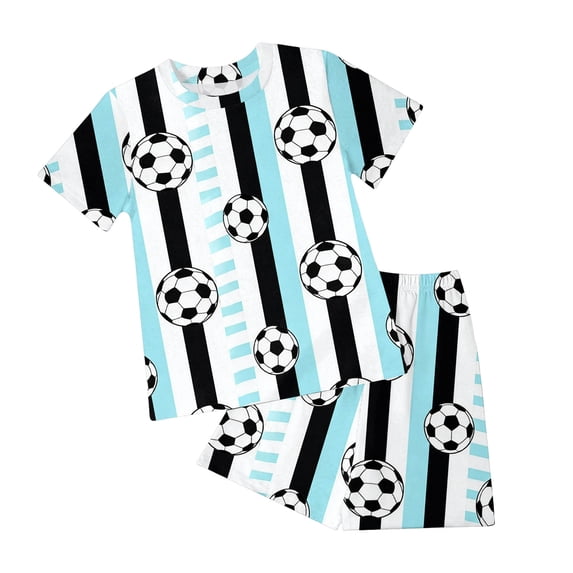 UAYOTSE Summer Toddler Boy Clothes Boy Clothes Size 6 Toddler Baby Boy Summer Clothes Short Sleeves T-Shirt Tops + Shorts Cute Outfits Set,Sizes 3-4 Years