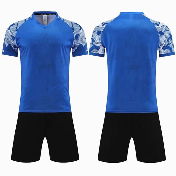 UAYOTSE Teen Boys 2 Piece Activewear Set Breathable Short Sleeve Tee & Lightweight Sports Shorts With Pocket,Sizes 11-12 Years