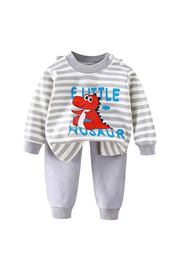 Toddler Baby Boy Clothes Boy Fall Winter Outfit Long Sleeve Sweatshirt Jogger Pants Newborn Set,Sizes 4-5 Years