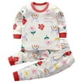 thumbnail image 1 of UAYOTSE Toddler Baby Boy Clothes Cute Long Sleeve Sweatshirt Tops and Stretch Pants Newborn Fall Winter Outfit,Sizes 6-12 Months, 1 of 6