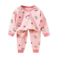thumbnail image 1 of UAYOTSE Toddler Baby Boy Fall Winter Outfits Letter Crewneck Sweatshirt Casual Pants 2Pcs Clothes Set,Sizes 12-18 Months, 1 of 2