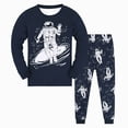 thumbnail image 1 of UAYOTSE Toddler Baby Boy Fall Winter Sweatshirt Outfit Clothes Long Sleeve Pullover Tops Joggers Pants Set,Sizes 3-4 Years, 1 of 4