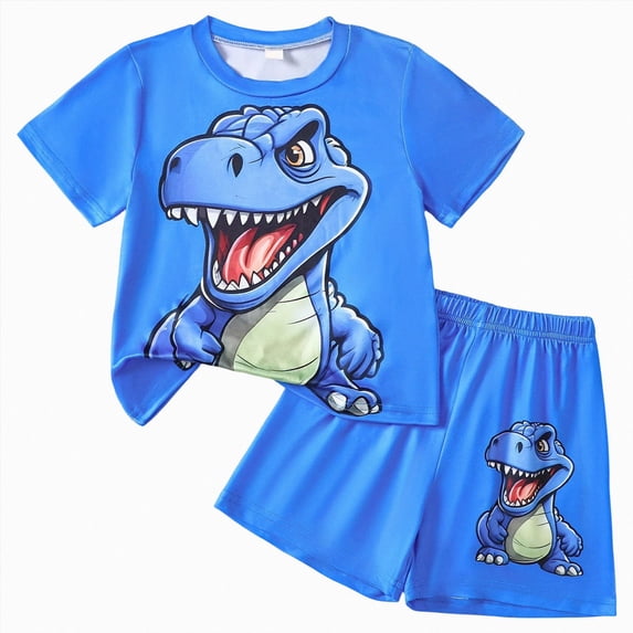 UAYOTSE Toddler Baby Boy Summer Outfit Funny Letter T-Shirts Top Shorts Set Infant Boy Summer Clothes 6 12 18 Months 2T 3T Sets,Sizes 12-18 Months