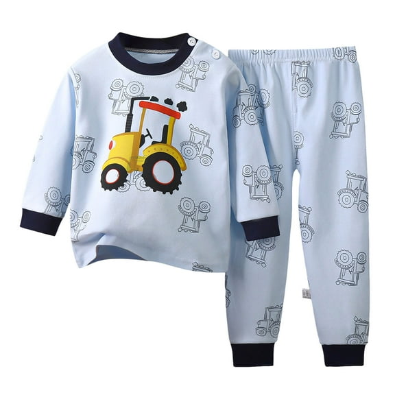 UAYOTSE Toddler Baby Boy Sweatshirt Clothes Long Sleeve Pullover Sweatshirt Top Jogger Pants Fall Outfits,Sizes 1-2 Years