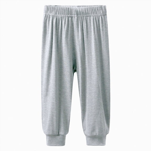 UAYOTSE Toddler Baby Boys Girls Summer Loose Fit Harem Pants Kids Casual Long Trousers Sweatpants,Sizes 2-3 Years