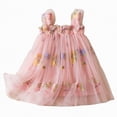 thumbnail image 1 of UAYOTSE Toddler Baby Girl Butterfly Dress Butterflies Embroidery Formal Wedding Party Princess Dresses,Sizes 1-2 Years, 1 of 6