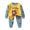 thumbnail image 1 of UAYOTSE Toddler Baby Girl Clothes Fall Outfits Long Sleeve Sweatshirt Tops Pants Set for Girls 6 9 12 18 24 Months 2T 3T 4T,Sizes 4-5 Years, 1 of 2