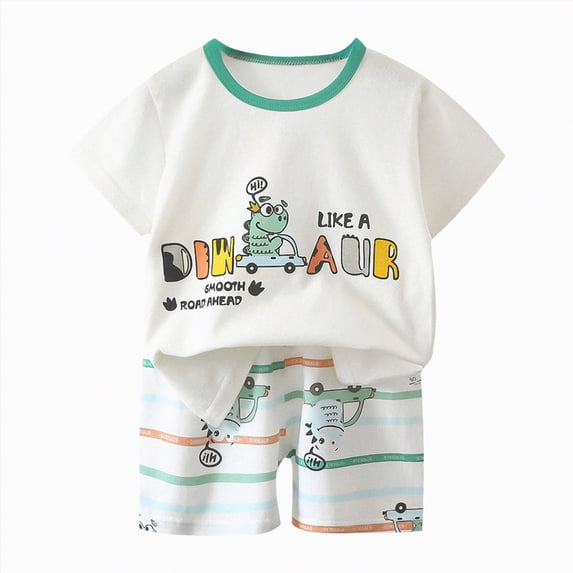 UAYOTSE Toddler Boy Girls Little Girls Summer Clothes Toddler Outfit Girl Sweatshirt Shirt Pants Summer Outfit for Girls 6 9 12 18 24 Months,Sizes 6-9 Months
