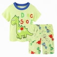 thumbnail image 1 of UAYOTSE Toddler Boy Summer Clothes Outfits Kids Cotton Short Sleeve Shirt Shorts Set 2 7 Years,Sizes 2-3 Years, 1 of 5