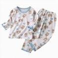 thumbnail image 1 of UAYOTSE Toddler Boys Dinosaur Pajama Set Kids 6 12 18 24 Months 2T 3T 4T 5T fit Pjs Soft Breathable Short Sleeve Sleepwear Size 4-5 Years, 1 of 7