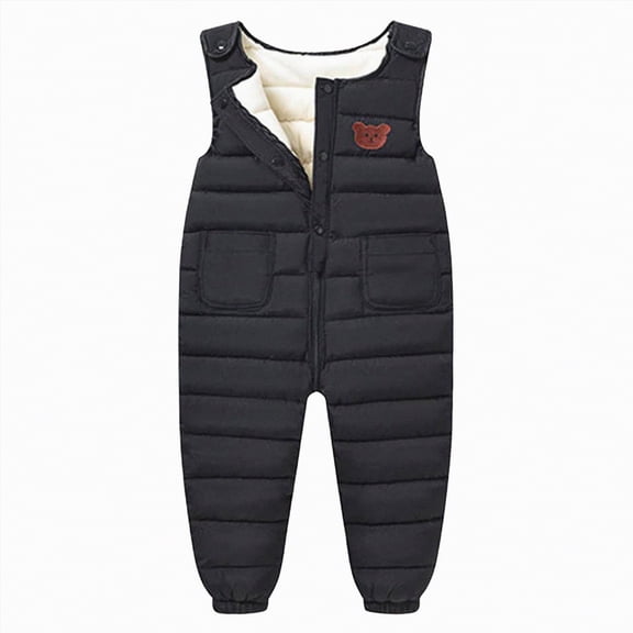 UAYOTSE Toddler Kids Snow Ski Bib Overalls Jumpsuit Winter Trousers Warm Pants for Boys Girls,Sizes 2-3 Years