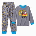 thumbnail image 1 of UAYOTSE Toddler Pajamas Organic Cotton Baby Boy Pjs Winter Long Sleeve Kids Clothes Snug Fit Pjs Set 2 Piece ,Sizes 6-7 Years, 1 of 4