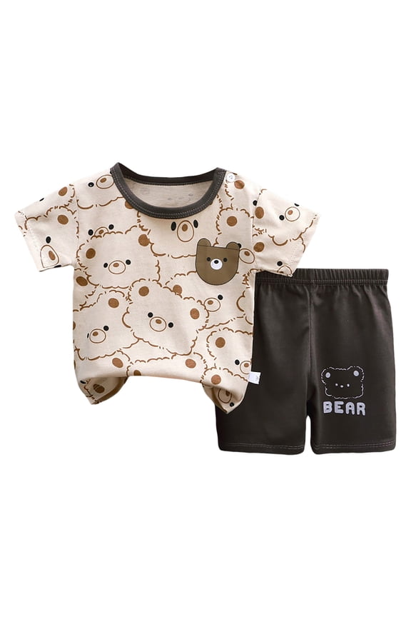 Toddler boy Clothes Pullover Sweatshirt Top Pants Outfits Summer Kids boy's Clothing Setsfor boys 6 9 12 18 24 Months 2T 3T 4T Summer Outfit,Sizes 7-8 Years