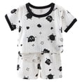 thumbnail image 1 of UAYOTSE Toddler boys Kids Pajamas Pjs short Sleeve Snug fit 12M-8Y 2pcs Soft Loungewear short sleeve Pjs,Sizes 2-3 Years, 1 of 6