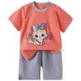 thumbnail image 1 of UAYOTSE Toddler boys Little boys Clothes Toddler Outfit boy Sweatshirt Shirt Pants Summer Outfit Summer for boys 6 9 12 18 24 Months,Sizes 3-4 Years, 1 of 6