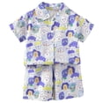 thumbnail image 1 of UAYOTSE Toddler boys Pajamas Set short Sleeve Pjs Baby Kids Sleepwear Cotton Summer 1-7 Years Pajamas & Dailywear Set short sleeve Pjs,Sizes 2-3 Years, 1 of 7