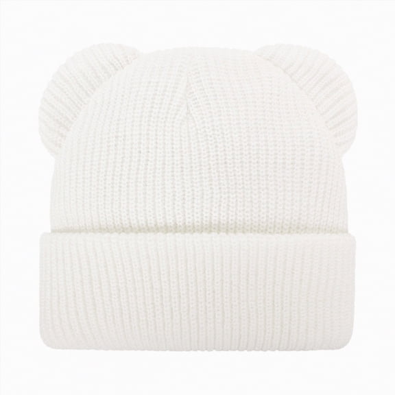 UAYOTSE Winter Cute Bear Ear Warm Hat Women Plush Earflap Beanie Hat Kids Girls Windproof,Sizes 6-36 Months
