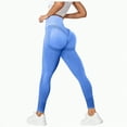 thumbnail image 1 of UAYOTSE Women High Waisted and Lifting Fitness Pants for Outdoor Wear Women Running Sports Leggings Peach Colored Yoga Pants(Style2,M), 1 of 5