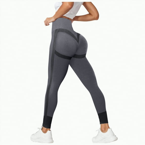 UAYOTSE Women High Waisted and Lifting Fitness Pants for Outdoor Wear Women Running Sports Leggings Peach Colored Yoga Pants(Style4,M)