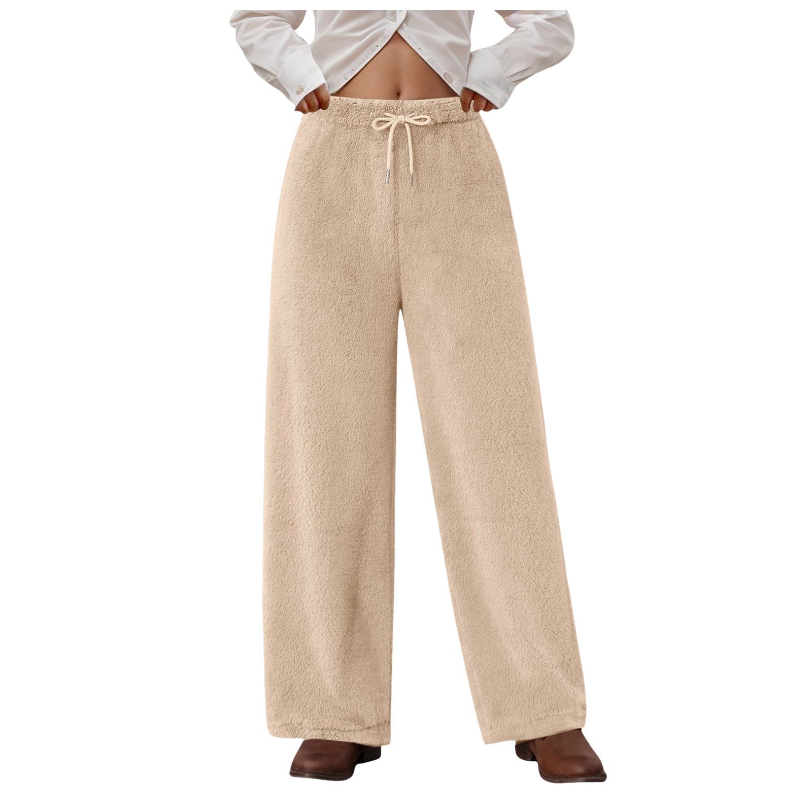 Side Jogging UAYOTSE Women's Drawstring Waist Side Jogger Sweatpants with Pocket ...