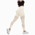 thumbnail image 1 of UAYOTSE Women's Yoga Pants, Athletic Stretch Leggings, Lightweight Workout Running Tights, Yoga(White&9,L), 1 of 9