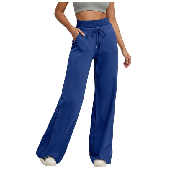 UAYOTSE Women’s Yoga Pants Casual Drawstring Jogger Sweatpants Track Pants,Sizes L